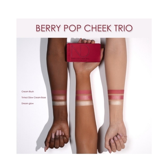 Natasha Denona Berry Pop Cheek Trio NEW - Picture 2 of 8